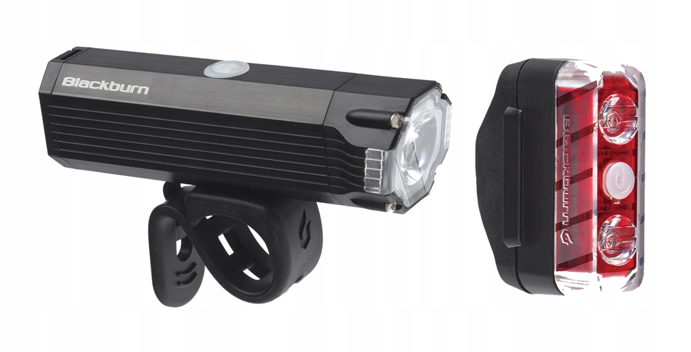 Zestaw lampki BLACKBURN DAYBLAZER przód 1000 lumenów, tył 65 lumenów – Bezpieczna jazda w każdych warunkach