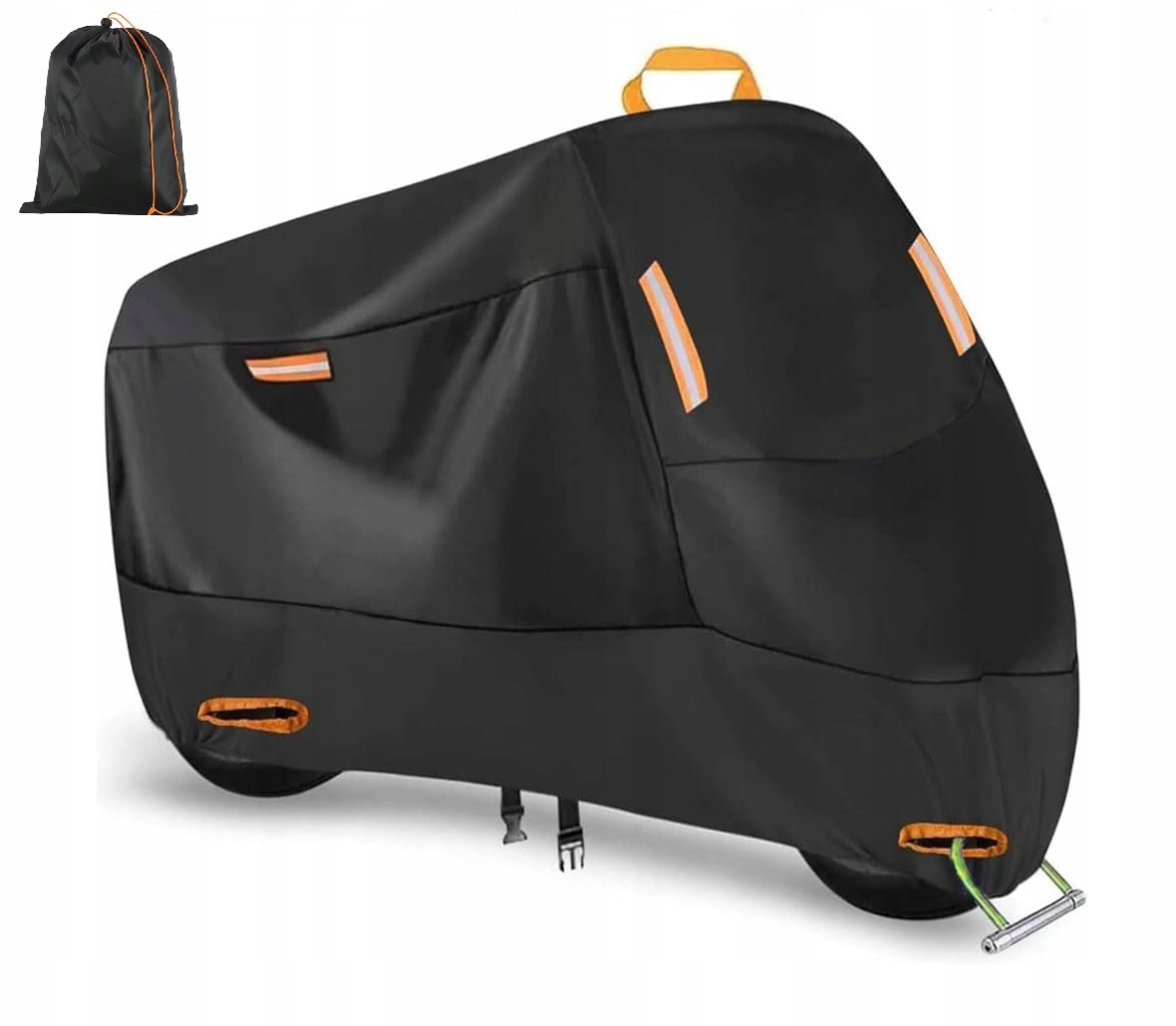 Pokrowiec na motocykl rozmiar M 230x125x95 – Ochrona Twojego jednośladu