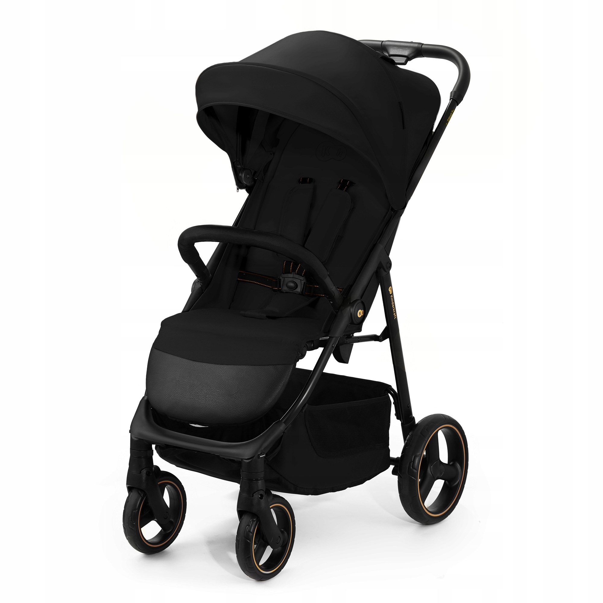 Wózek KinderKraft TRIG 3 ONYX BLACK – Komfort i bezpieczeństwo dla Twojego dziecka