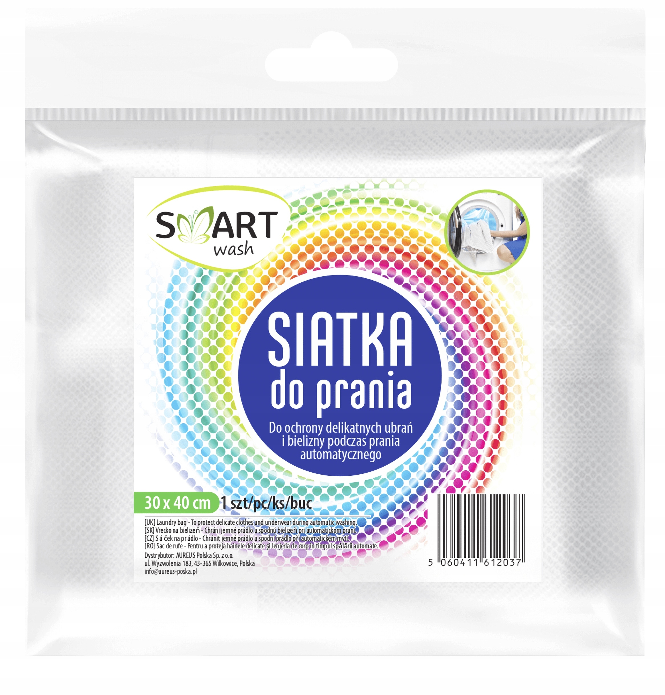 Smart Wash – Worek ochronny do prania bielizny 30x40cm