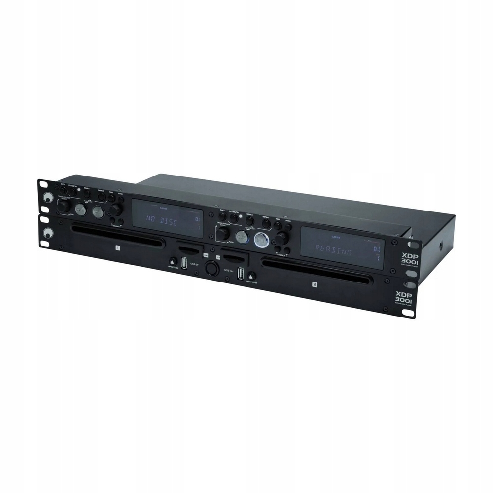 Omnitronic XDP-3001 – Profesjonalny podwójny odtwarzacz CD/MP3 z USB