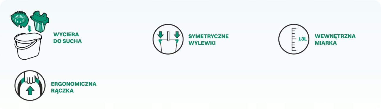 Ergonomiczny kształt i wygodne przenoszenie