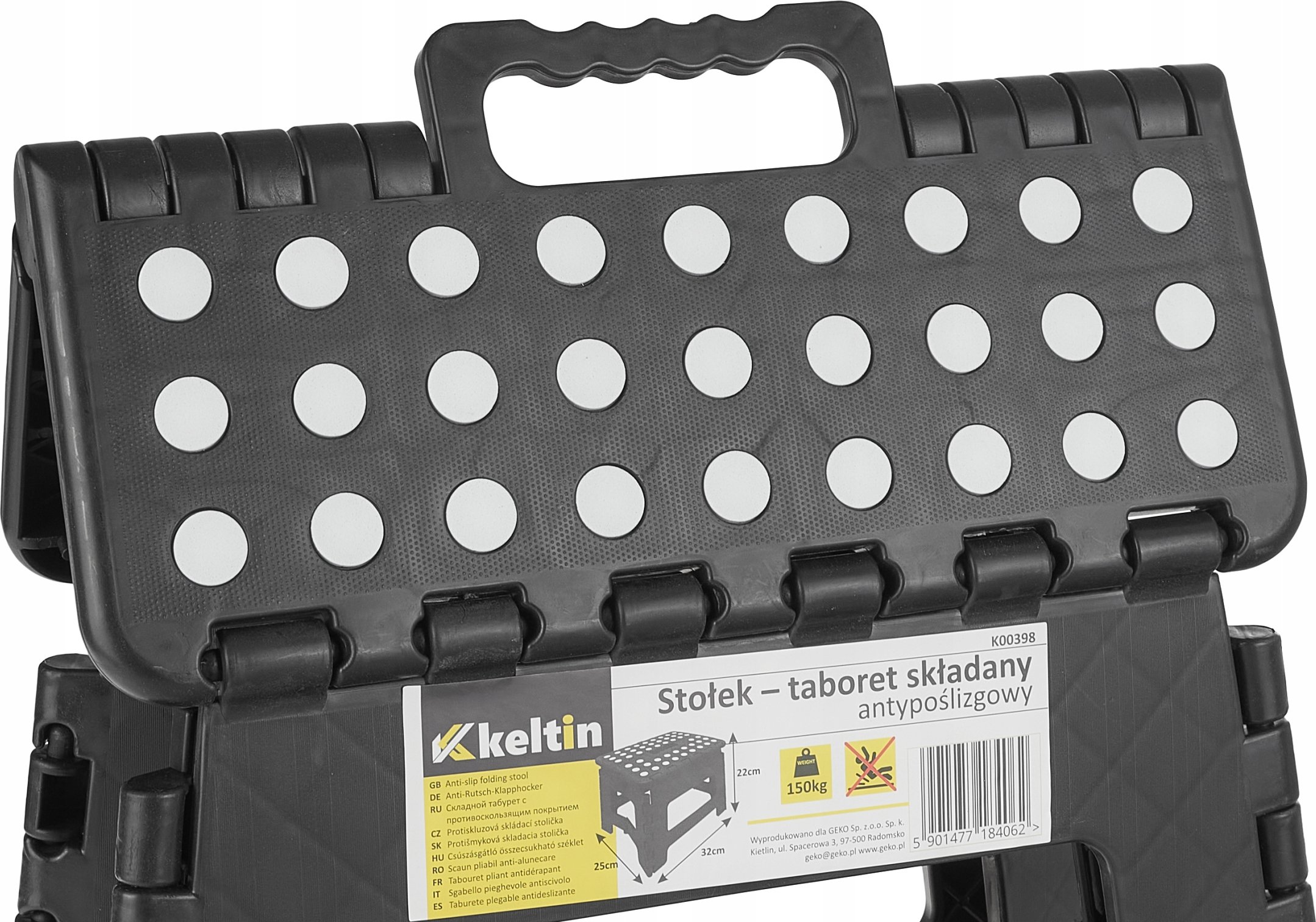 Wytrzymałość do 150 kg – solidność na każdym kroku