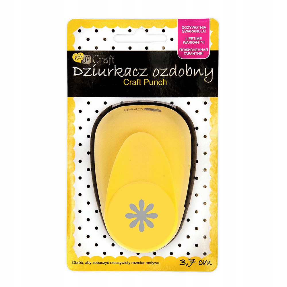 DP Craft Dziurkacz ozdobny 3,7cm stokrotka – Idealne narzędzie do kreatywnych projektów
