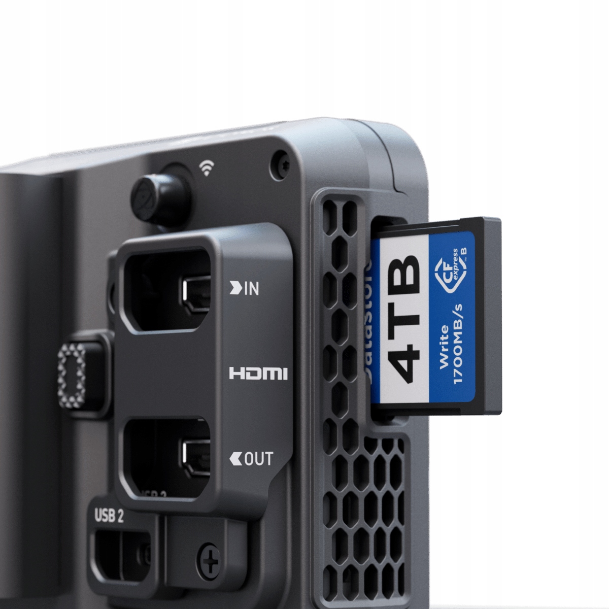 Obsługa CFexpress Type B i USB-C dla szybkiego przechwytywania
