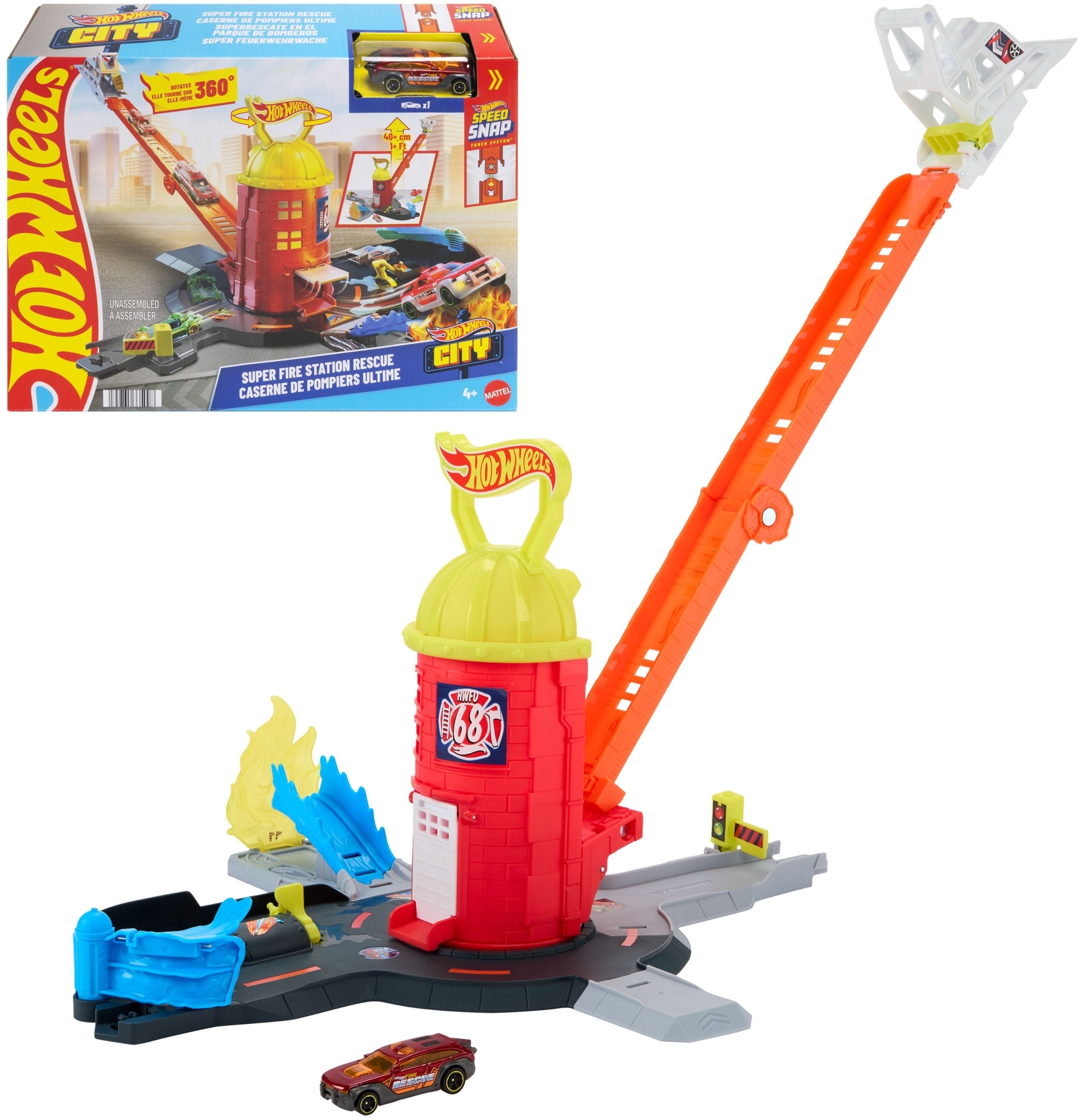 Zestaw pojazdów i torów – Stwórz własną przygodę z Hot Wheels