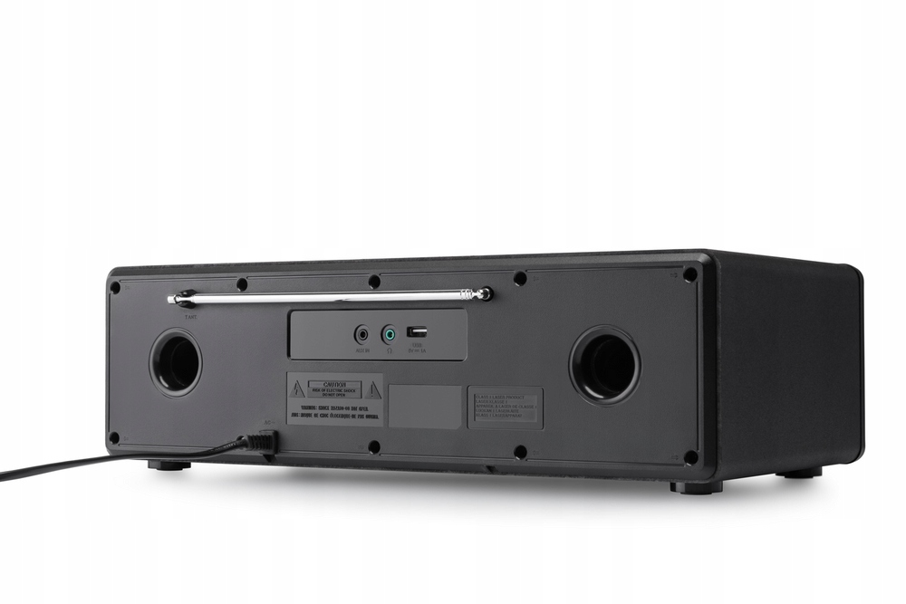 Elegancki design i moc wyjściowa 50 W RMS
