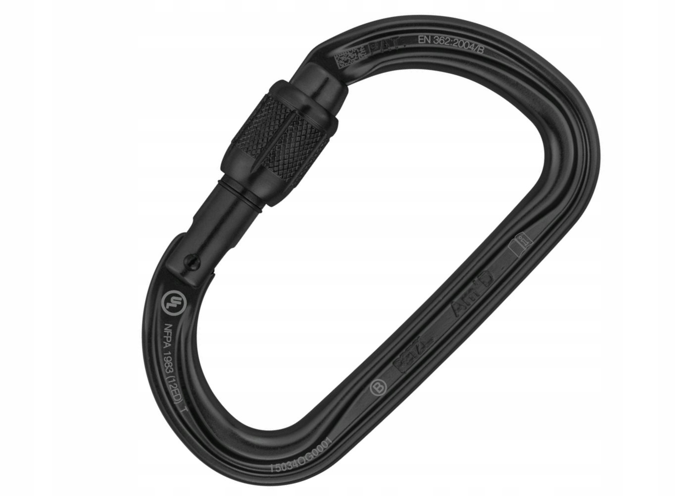 Karabinek Petzl Am'D M34 Black – Lekkość i funkcjonalność w jednym