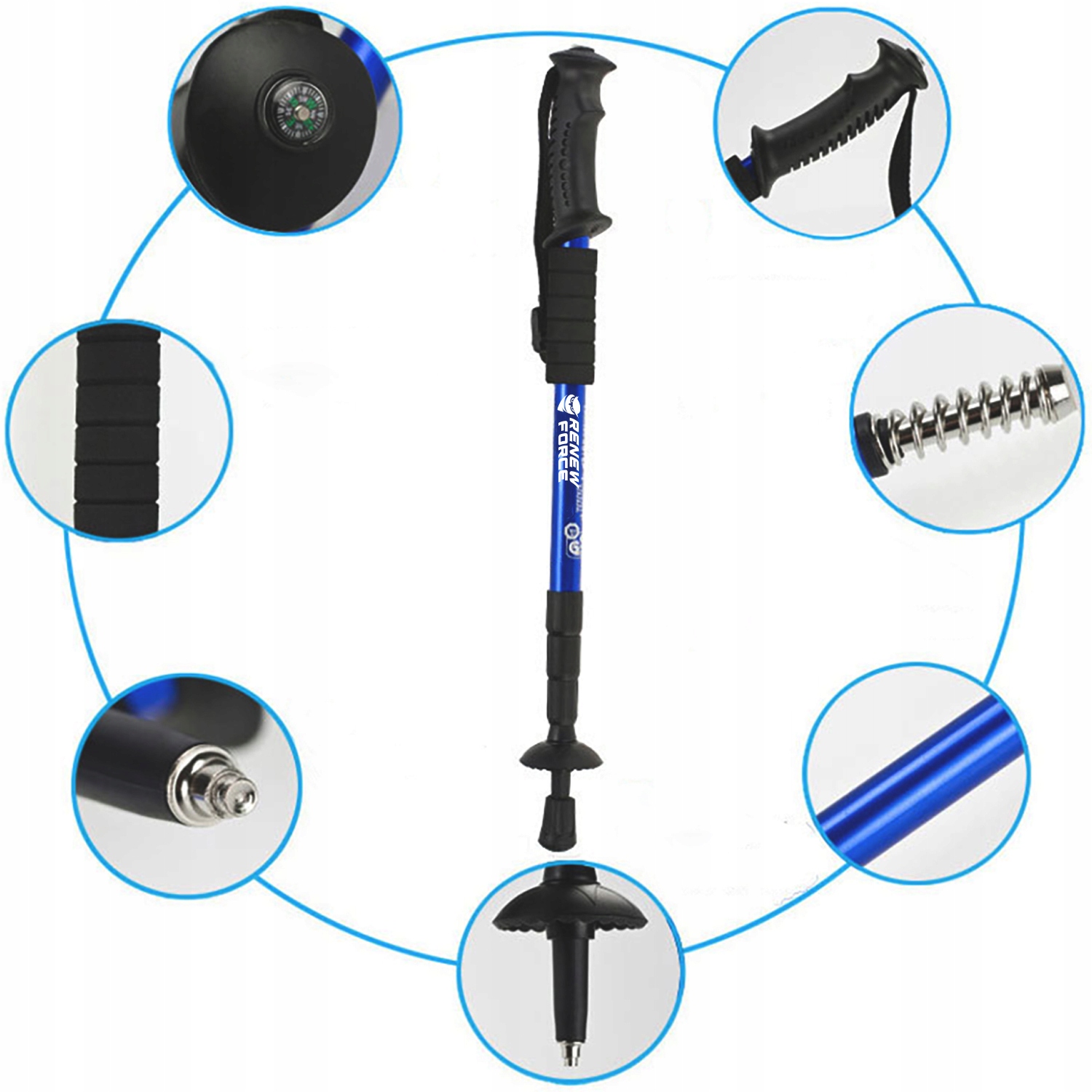 Kijki do Nordic Walking GOTA-1 – Idealne do aktywności na świeżym powietrzu