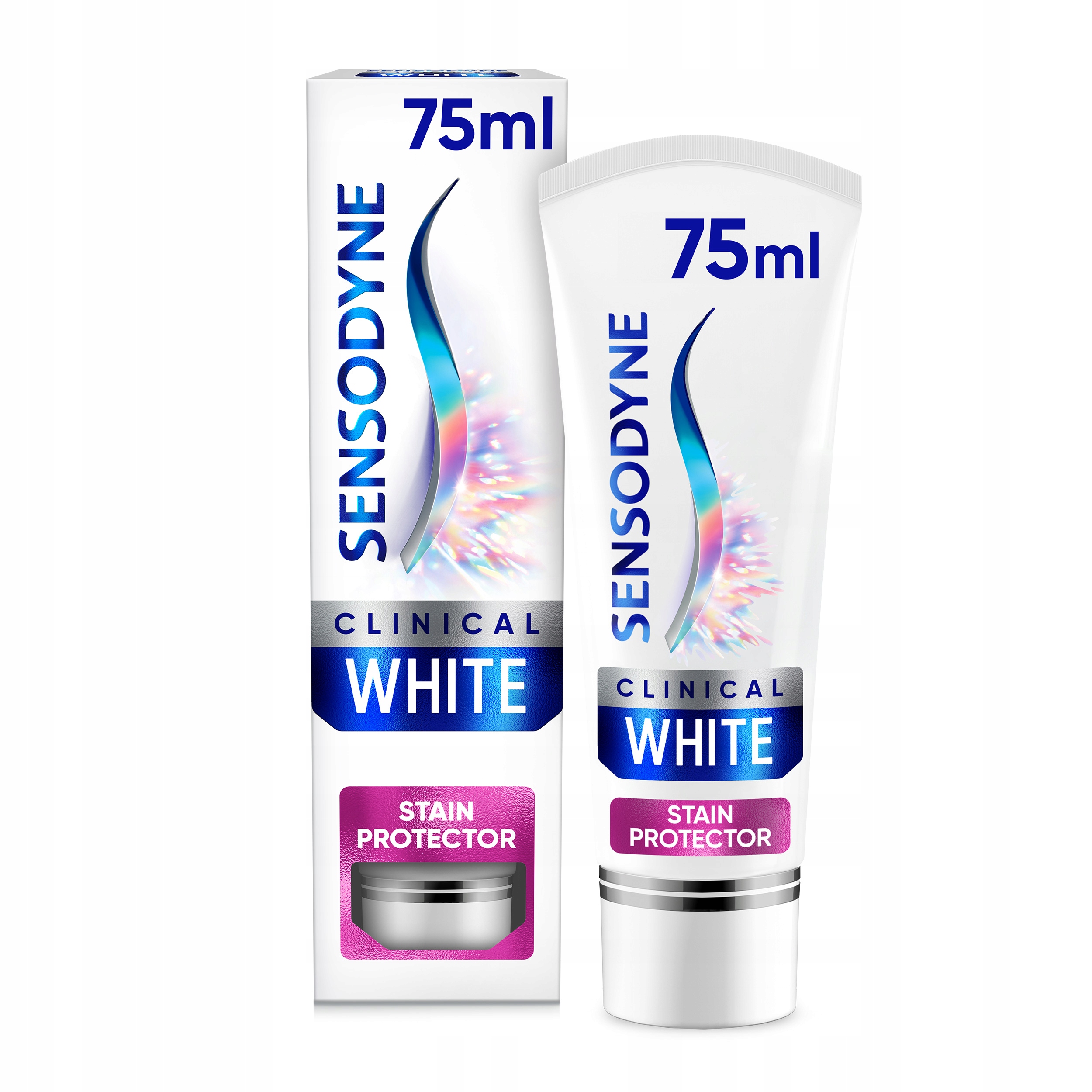 Pasta do zębów Sensodyne Clinical White Stain Protector 75ml – Ochrona i wybielenie