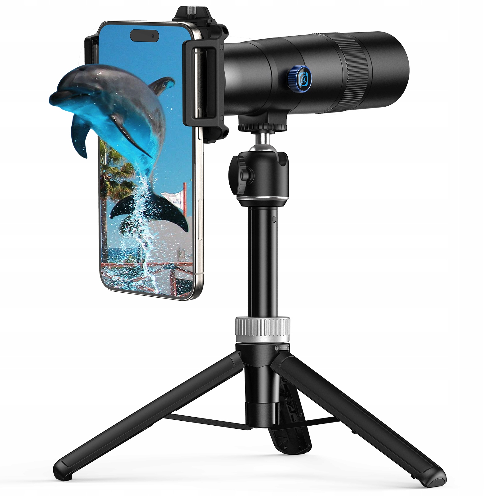 Obiektyw HD Tele ZOOM 30x + Statyw do Telefonu Tabletu Smartfona APL-30XJJ028 – Idealne rozwiązanie dla miłośników fotografii