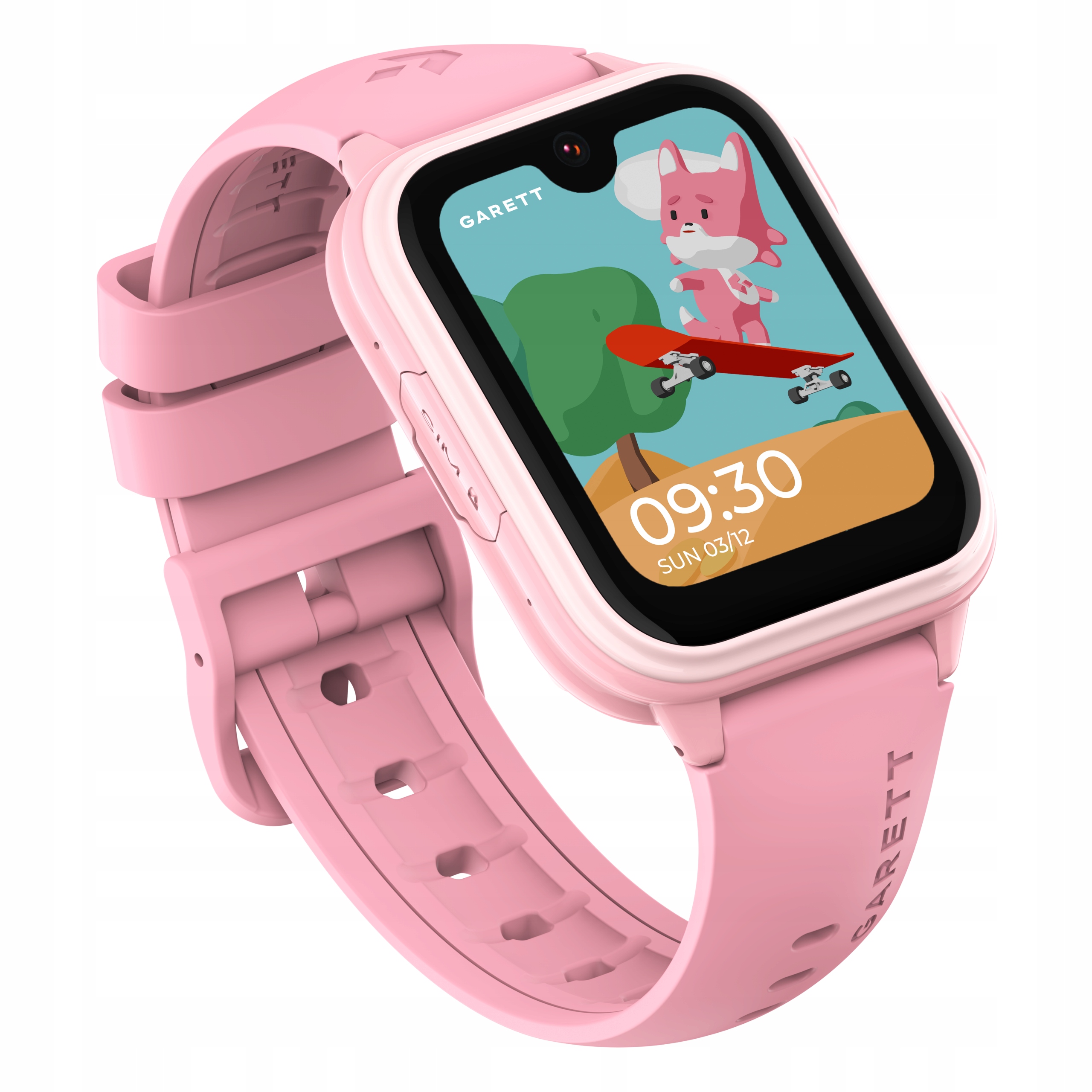 Smartwatch Garett Vibe AI 4G różowy – Idealny towarzysz dla Twojego dziecka