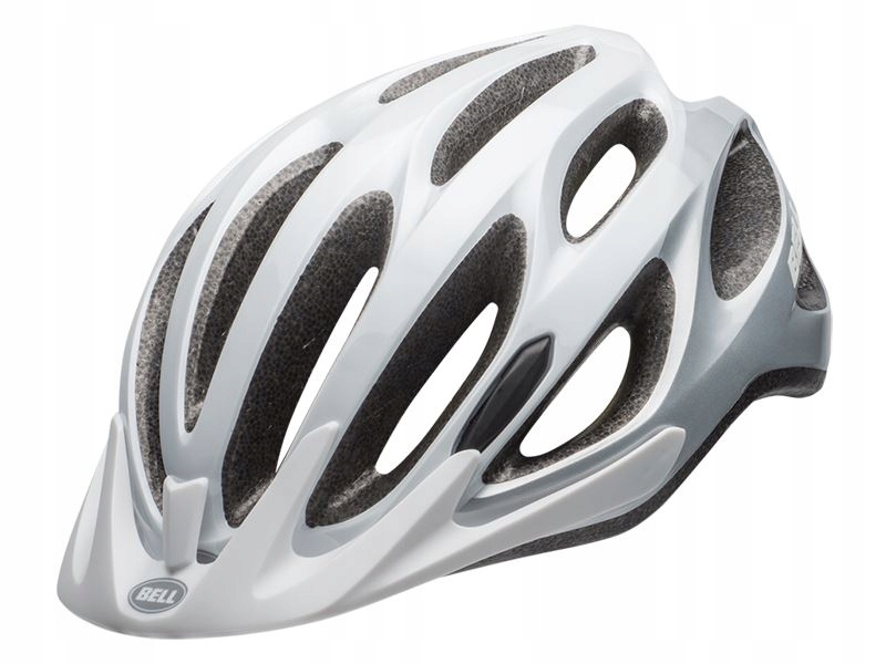 Kask MTB Traverse Gloss White Silver – Uniwersalny Komfort i Styl