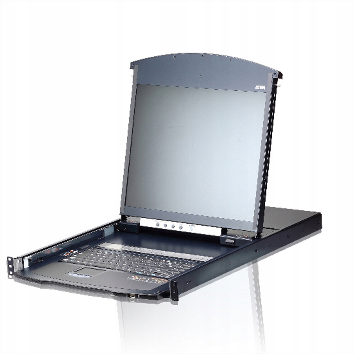 ATEN KL1116VN 48cm LCD IP-KVM 16-portowy – Nowoczesne zarządzanie serwerami