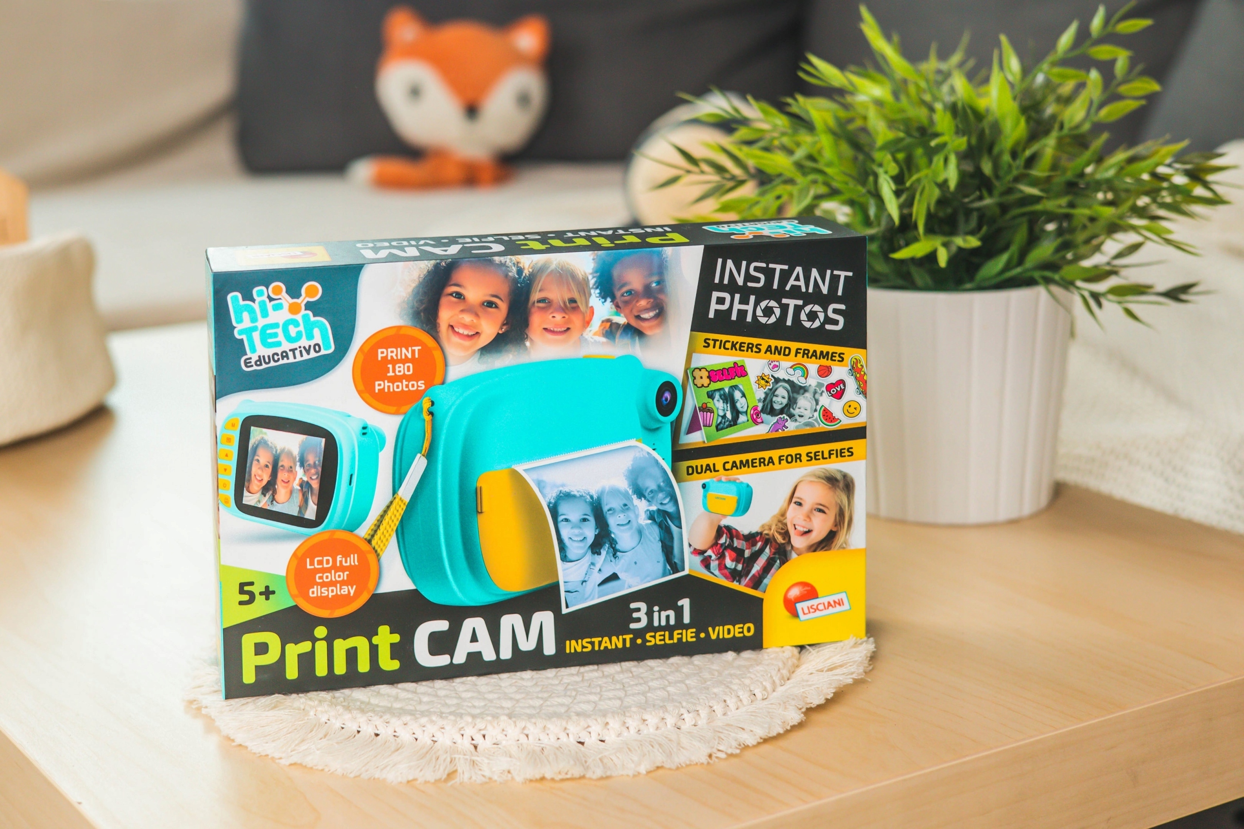 HI-TECH PRINT CAM (GTU_06JPK) – Natychmiastowy aparat fotograficzny dla dzieci