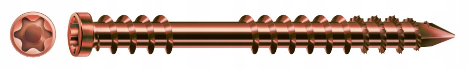 Wkręt Tarasowy A2 (500) TX 5.0*50MM SPAX-D – Idealne rozwiązanie do montażu tarasów
