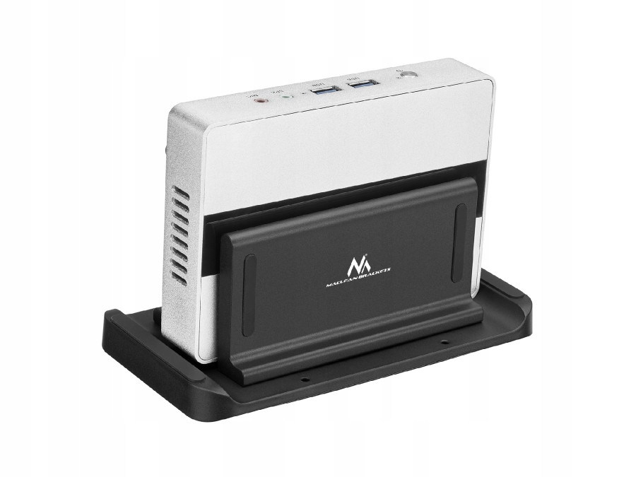 Uchwyt do terminala Thin-Client / mini PC Maclean MC-454 – Efektywne wykorzystanie przestrzeni