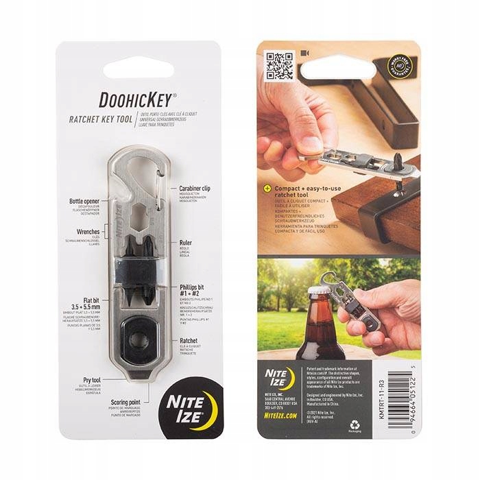 Brelok Nite Ize Microtool DoohicKey – Niezbędne narzędzie w każdej sytuacji