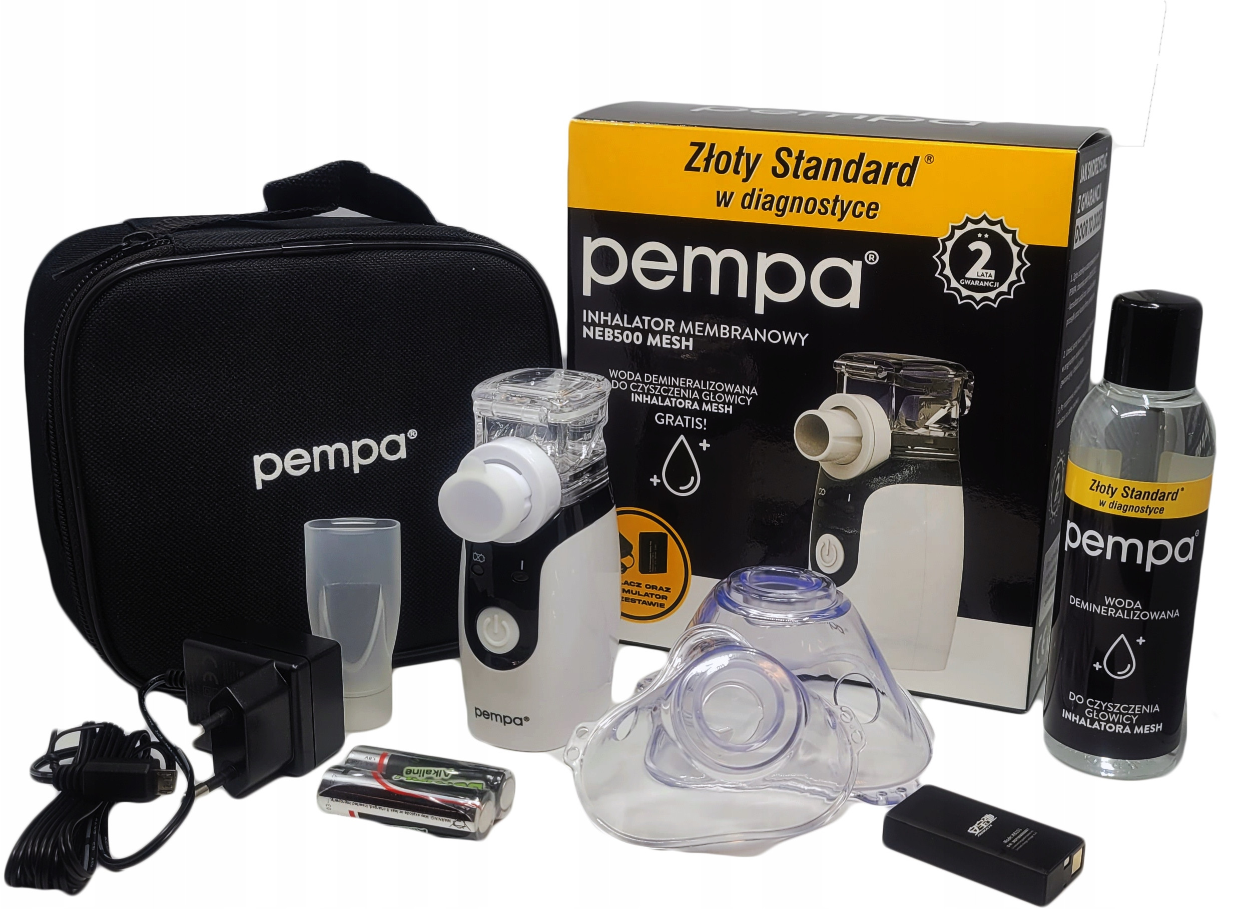 Inhalator membranowy PEMPA NEB500 MESH – Innowacyjne rozwiązanie dla zdrowia