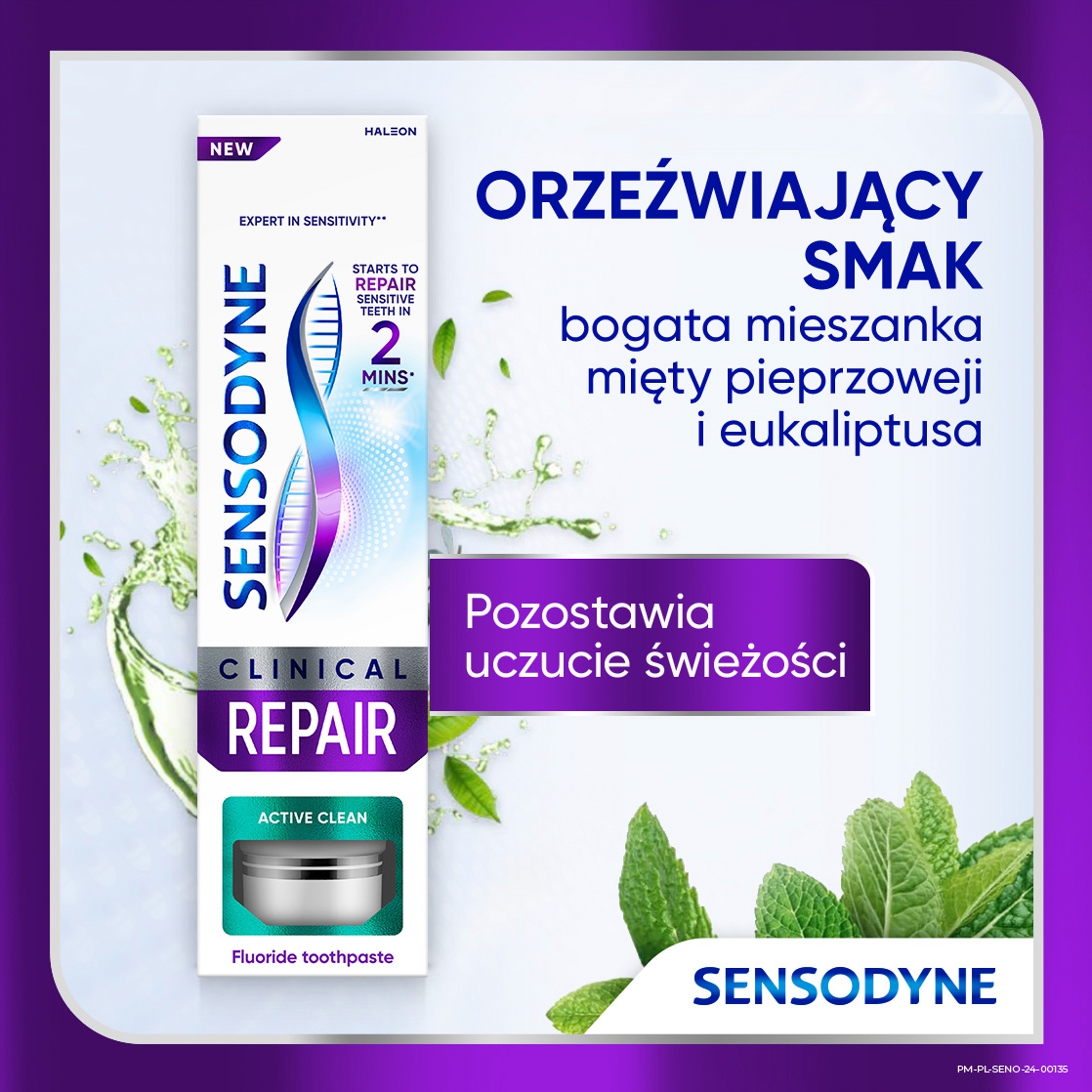 Orzeźwiająca mieszanka mięty i eukaliptusa – Przyjemne uczucie chłodu