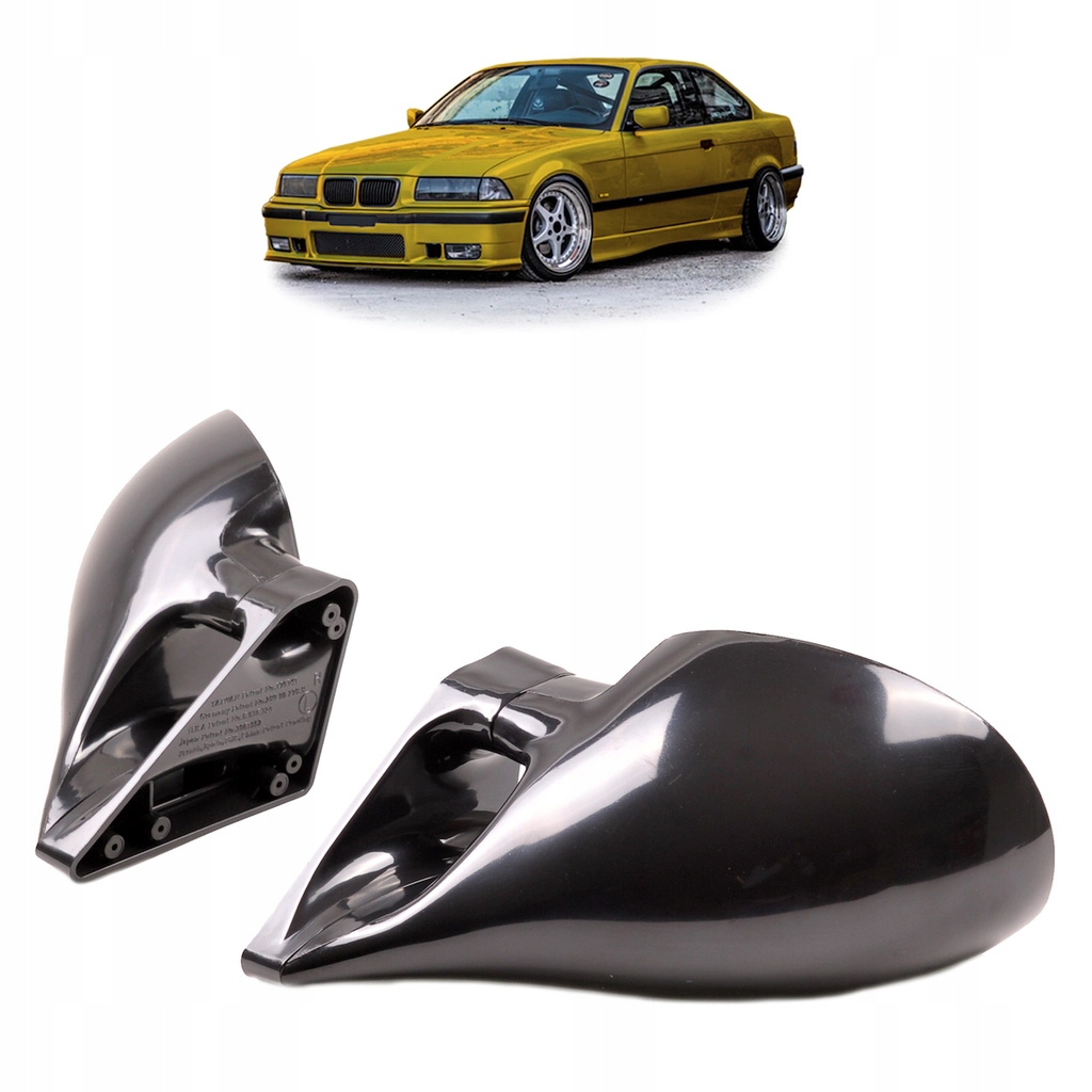 Styl M3 dla BMW 3 E36 – Zestaw lusterek