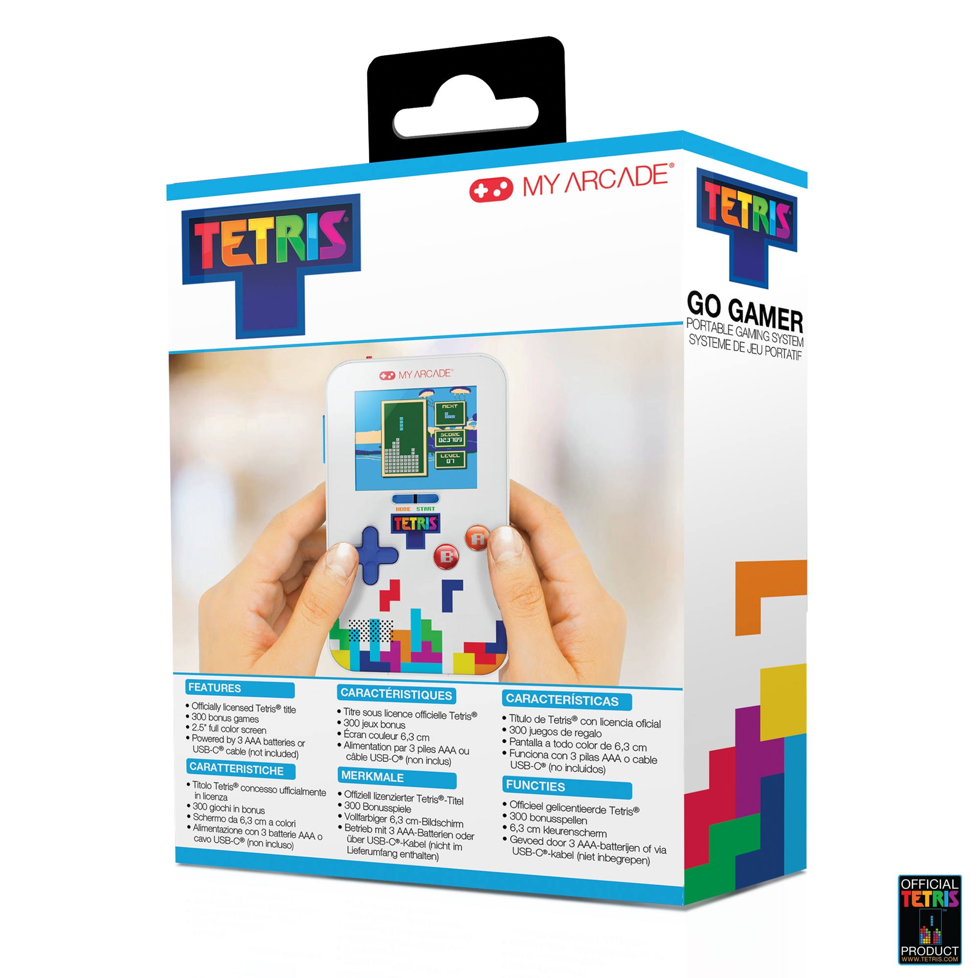 Tetris i 300 dodatkowych retro gier w jednym urządzeniu