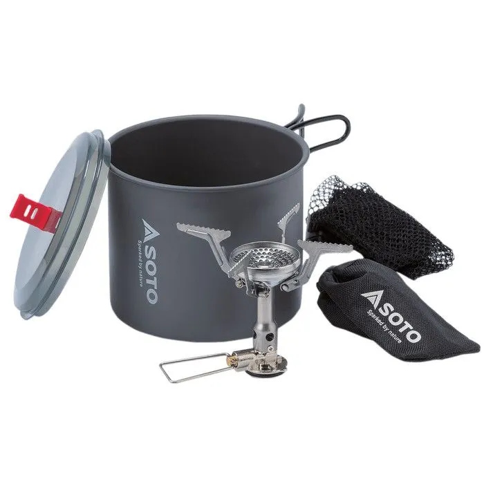 SOTO Amicus w Igniter+ New River Pot Combo – Idealny zestaw do gotowania w terenie
