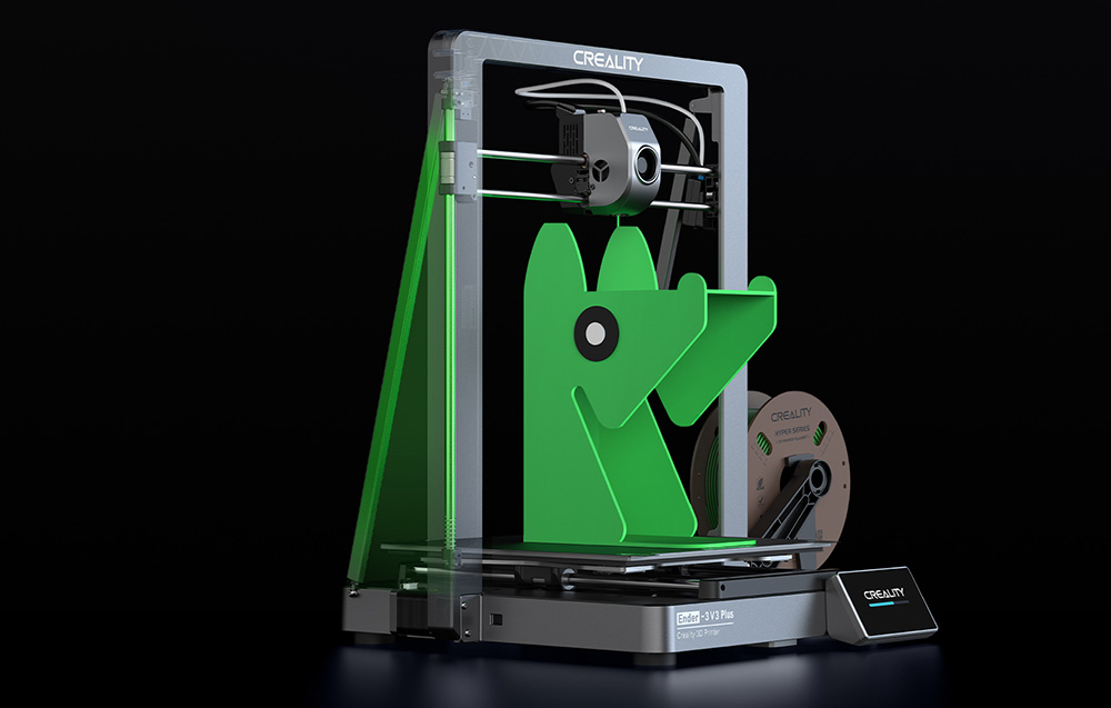 Drukarka 3D Creality Ender-3 V3 Plus - Wydajny system ekstrudera