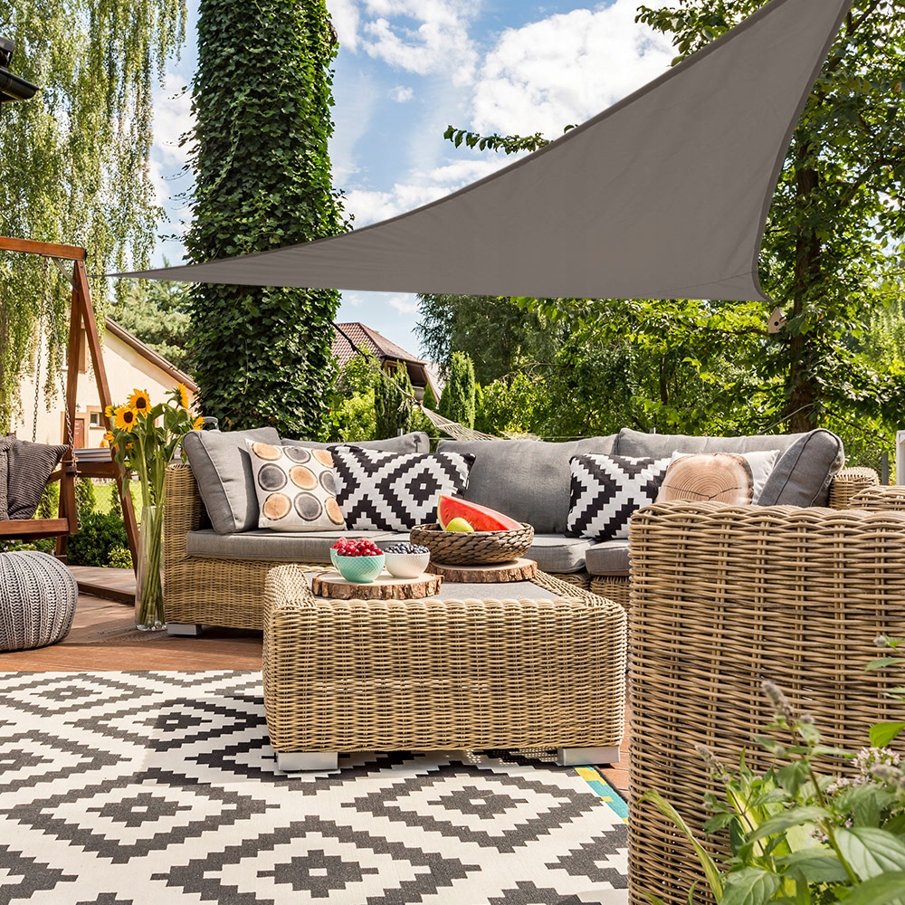 Aktive POLIESTER TRIANGLE GARDEN CANO – Elegancka ochrona przed słońcem i deszczem