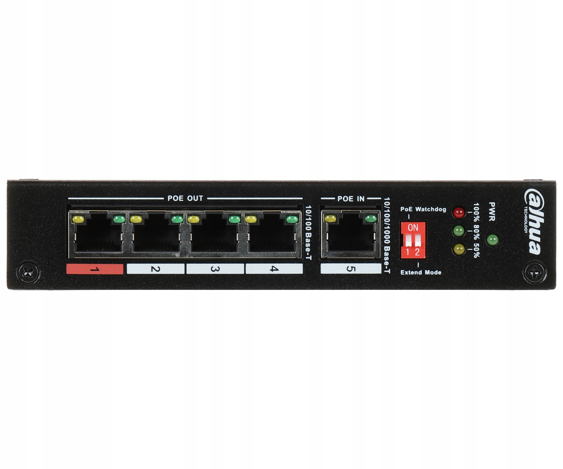 Tryb Long Distance PoE – Zasięg do 250 m