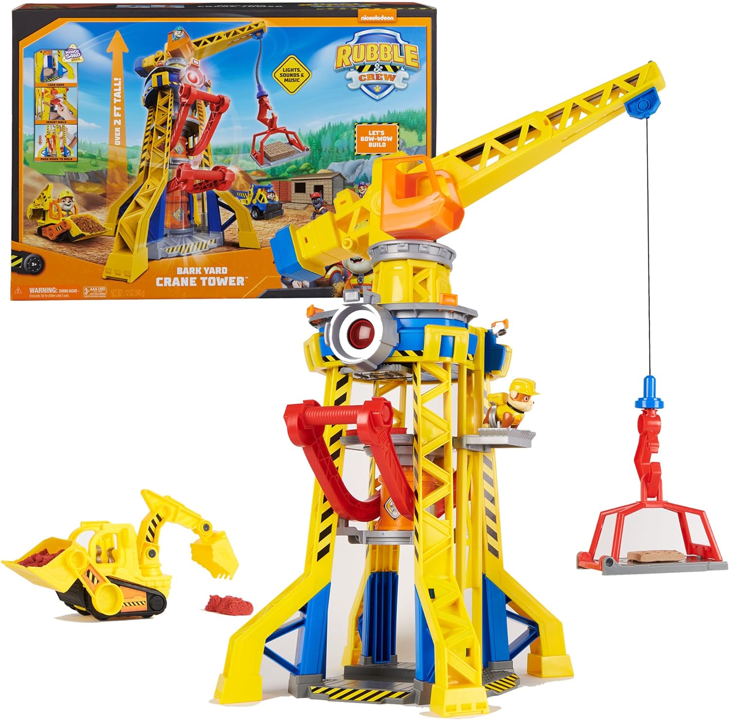 Zestaw Rubble & Crew Bark Yard Crane Tower – Wciągająca zabawa z Psi Patrol