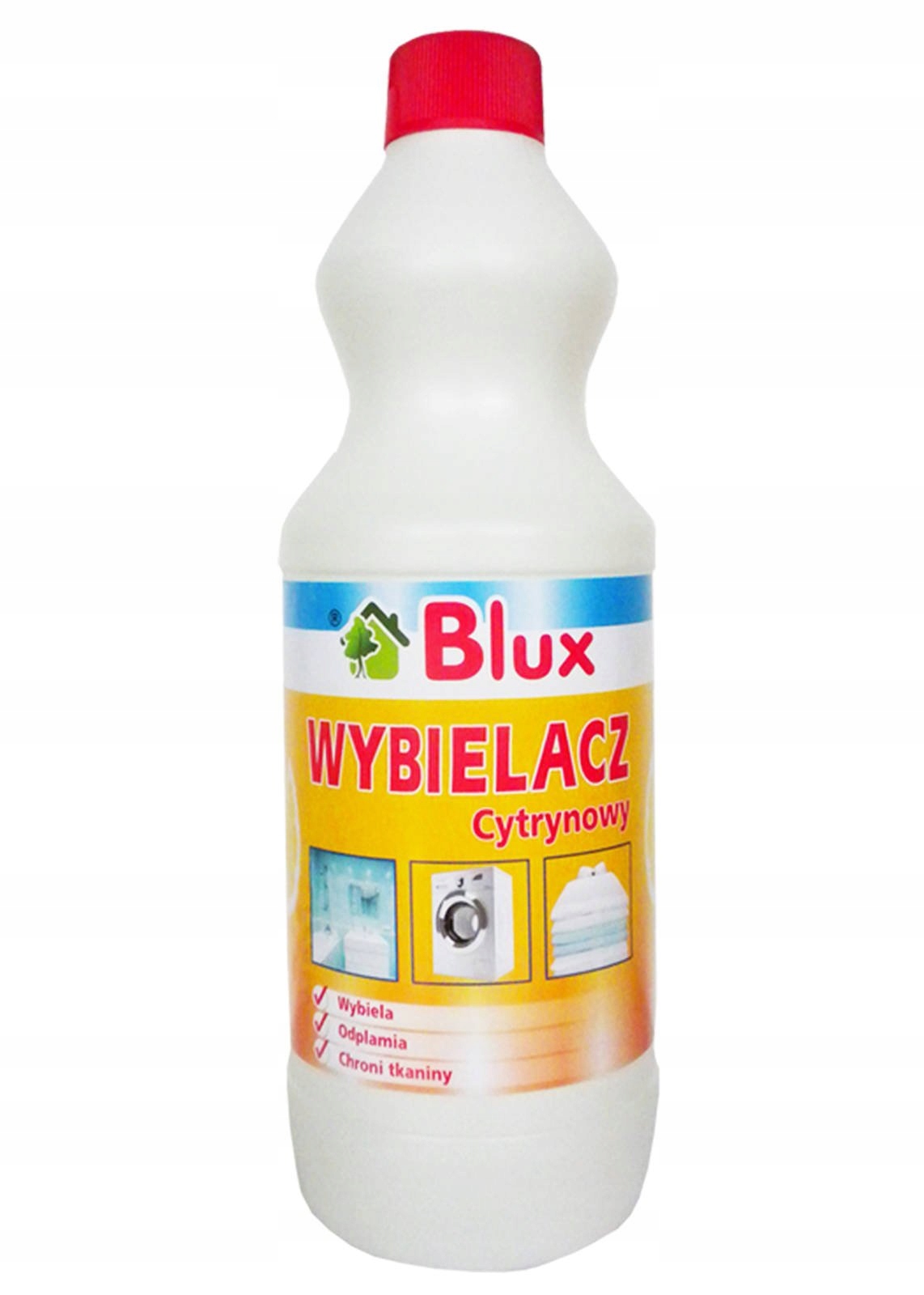 Wybielacz cytrynowy Blux 1L – Skuteczne rozwiązanie do odplamiania