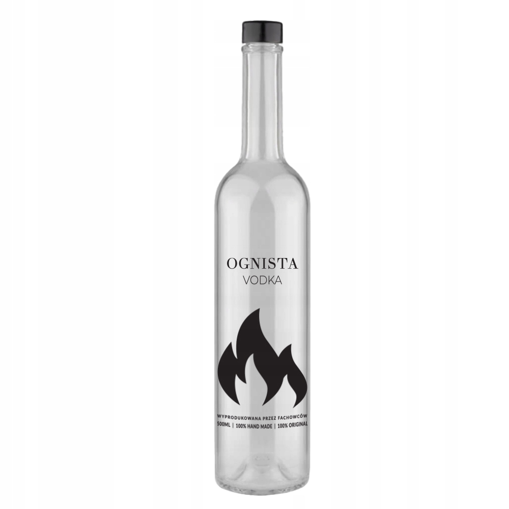 Oryginalny design butelki FUTURA dla kolekcjonerów