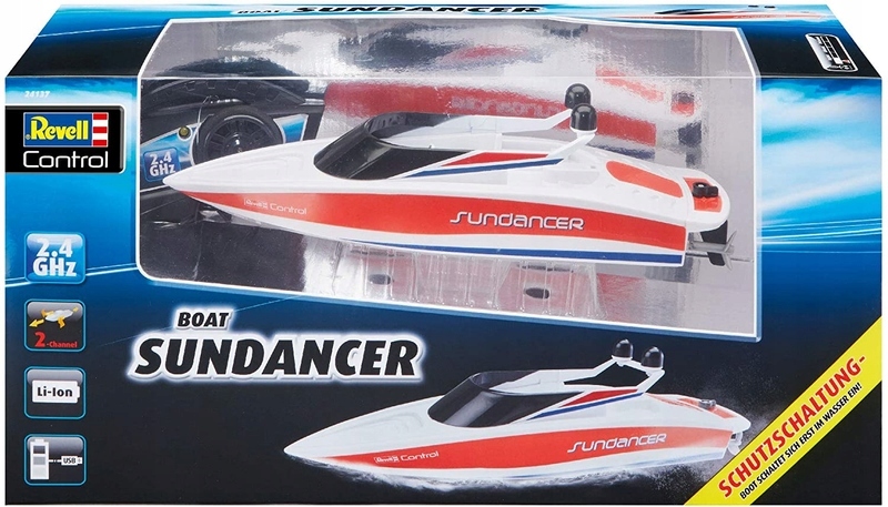 Revell Revell RC Boat Sundancer – Zdalnie sterowana motorówka dla dzieci