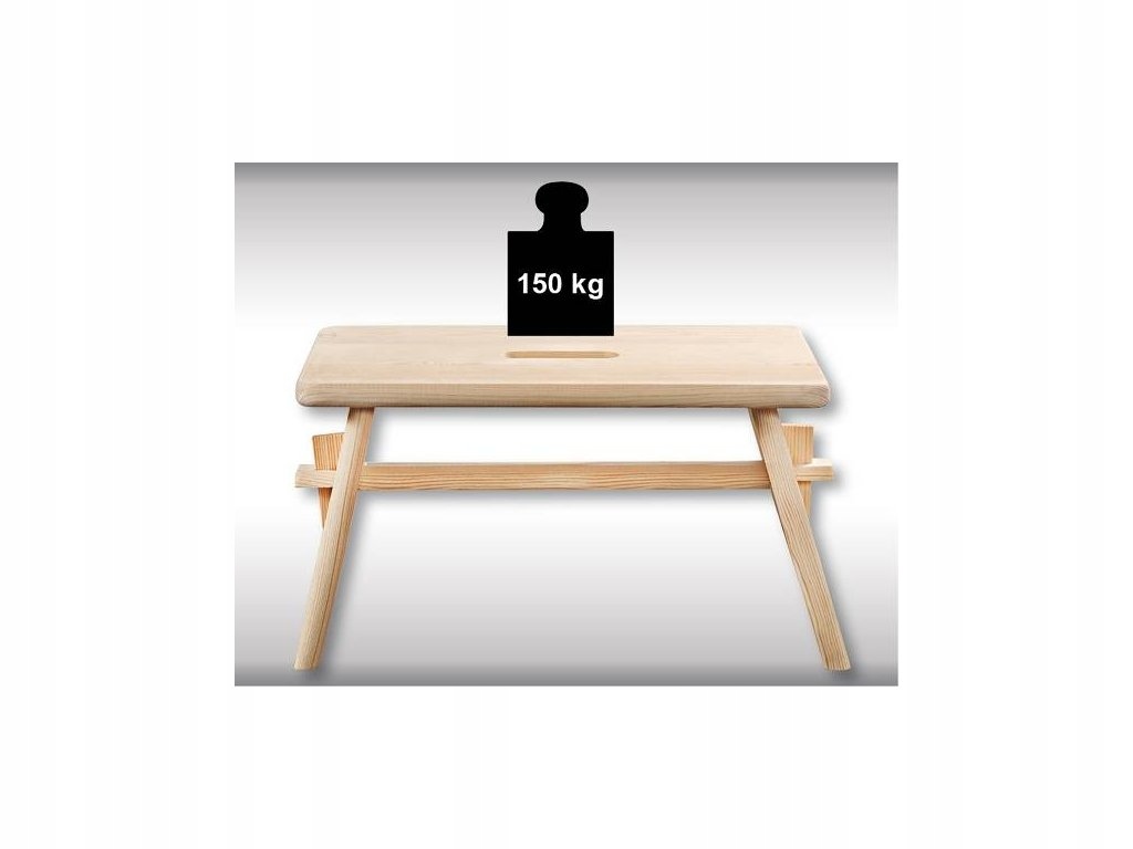 Solidna konstrukcja i maksymalne obciążenie do 150 kg