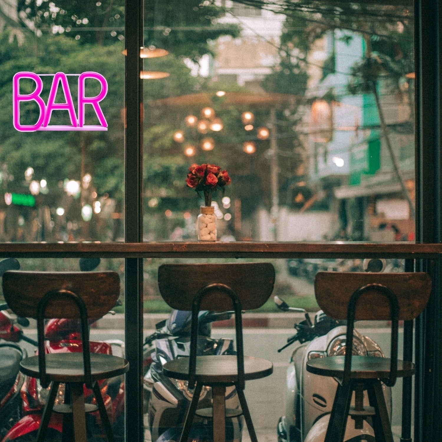 Stylowy neon „BAR” – Idealny do lokali i domowych imprez