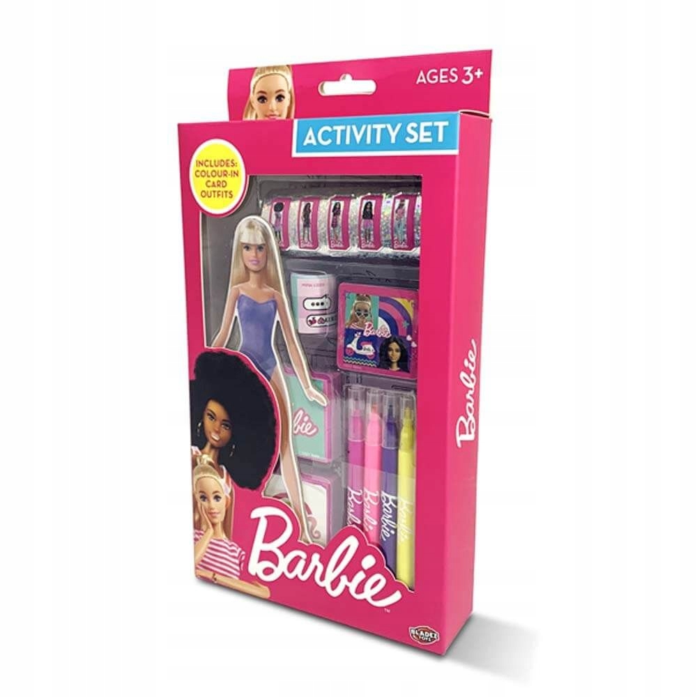 BARBIE BLADEZ zestaw kreatywny + mazaki BTBA-C10 – Twórz z Barbie!