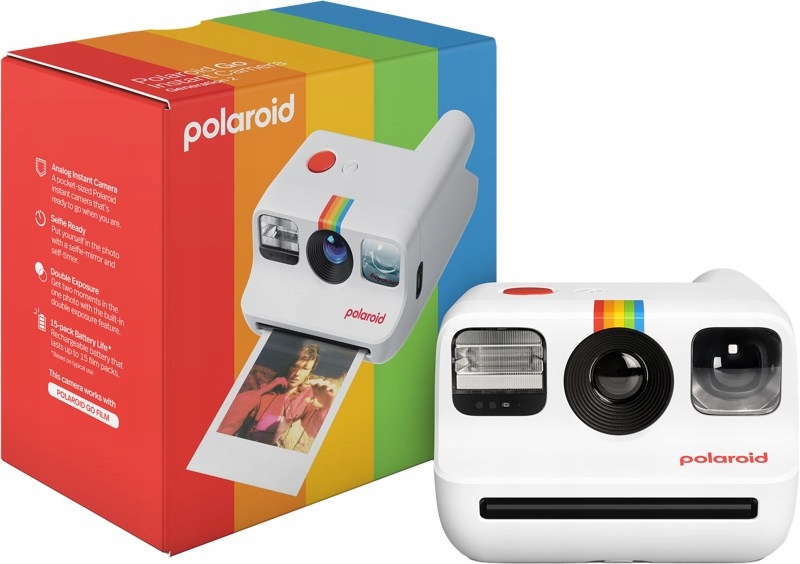 Aparat Polaroid Go Gen 2 White – Twój natychmiastowy towarzysz w fotografii