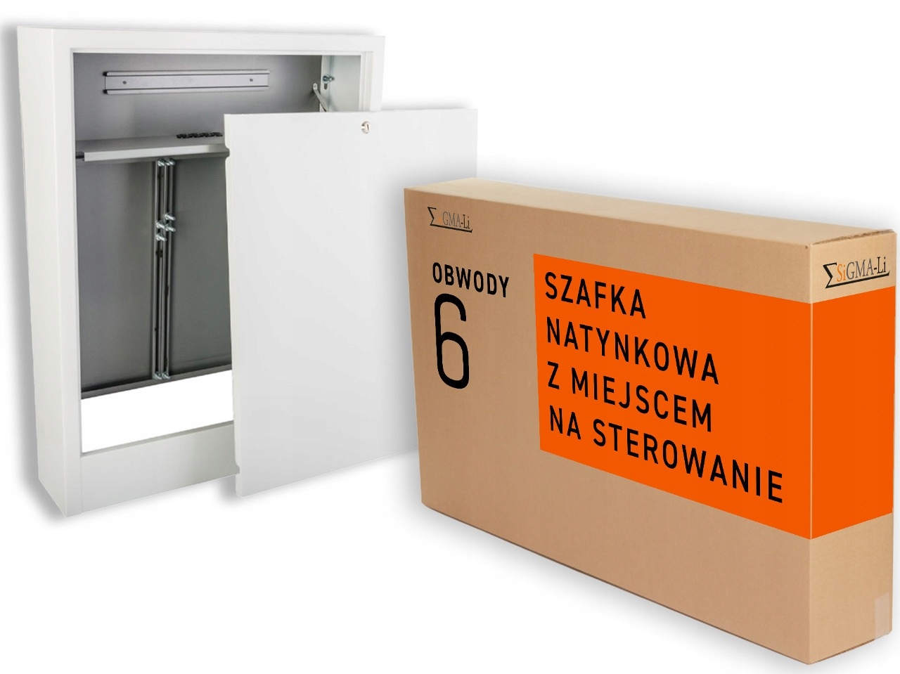 SZNS-2 Szafka natynkowa z miejscem na sterowanie – Idealne rozwiązanie dla Twojej instalacji