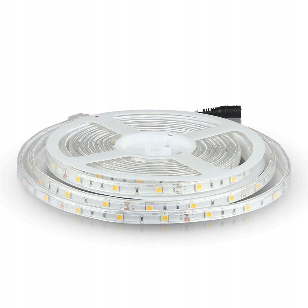 Taśma LED SMD5050 150LED IP65 RĘKAW 4,8W/m VT-5050 3000K – Oświetlenie, które zmienia przestrzeń