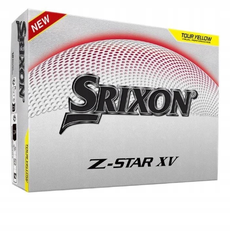Piłki golfowe SRIXON Z-STAR XV – Ekstremalna prędkość i kontrola dla profesjonalistów