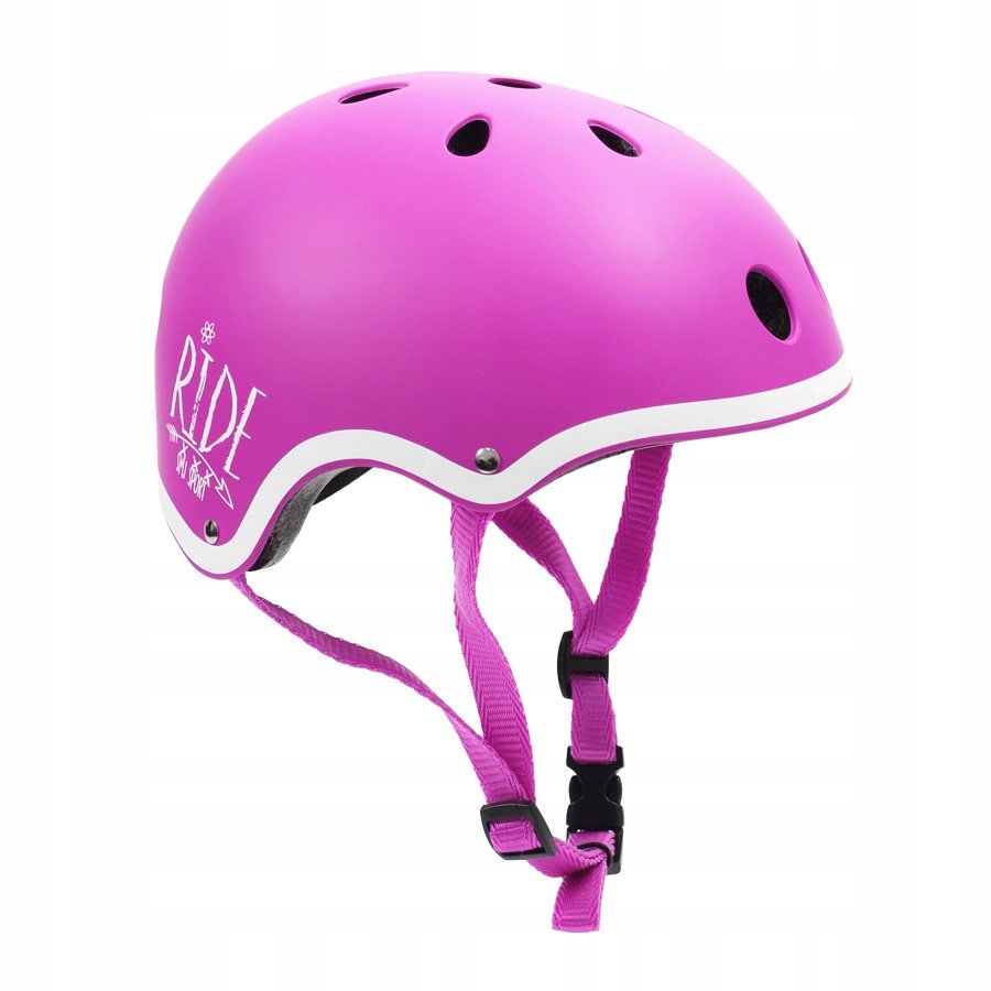 Kask dziecięcy SMJ F501 różowy XS (51-53 cm) – Bezpieczna zabawa na świeżym powietrzu