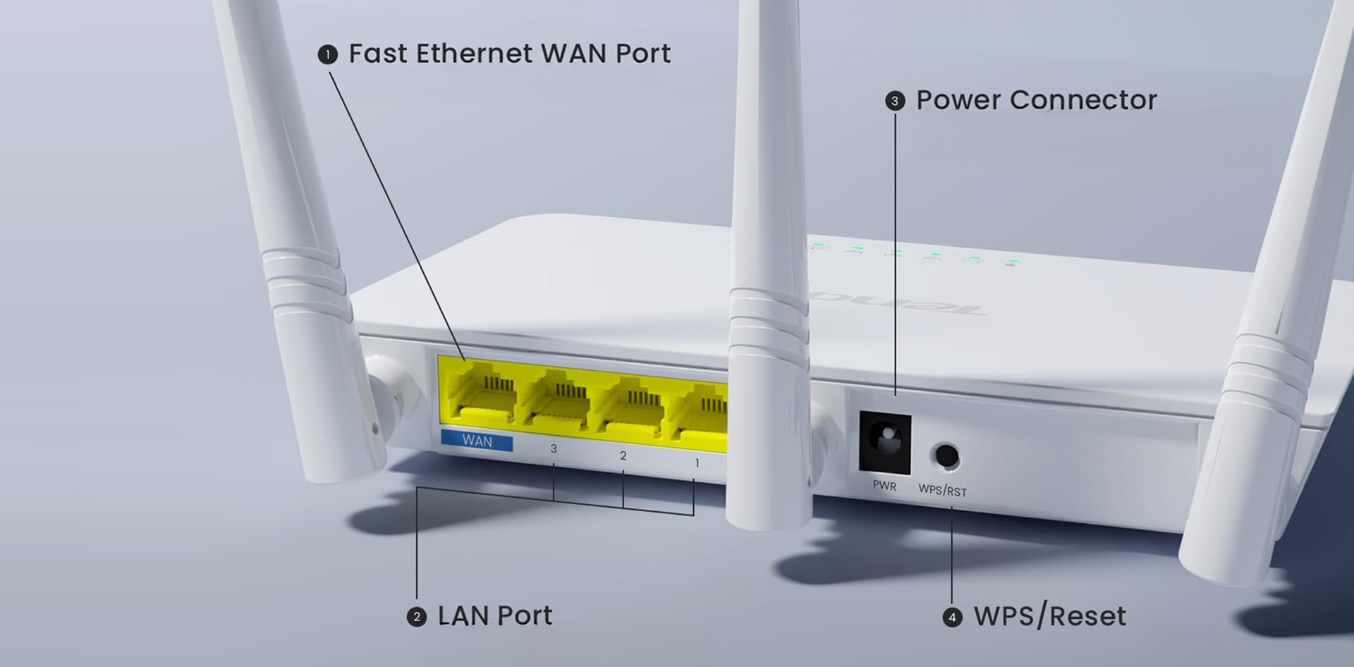  router Tenda F3 v. 3.0