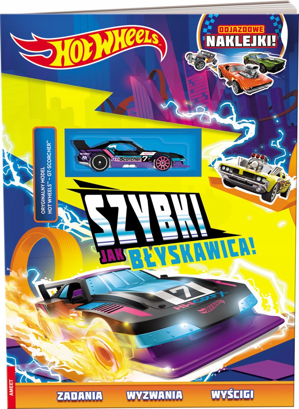 Mattel Hot Wheels. Szybki jak błyskawica – Ekscytująca zabawa dla dzieci