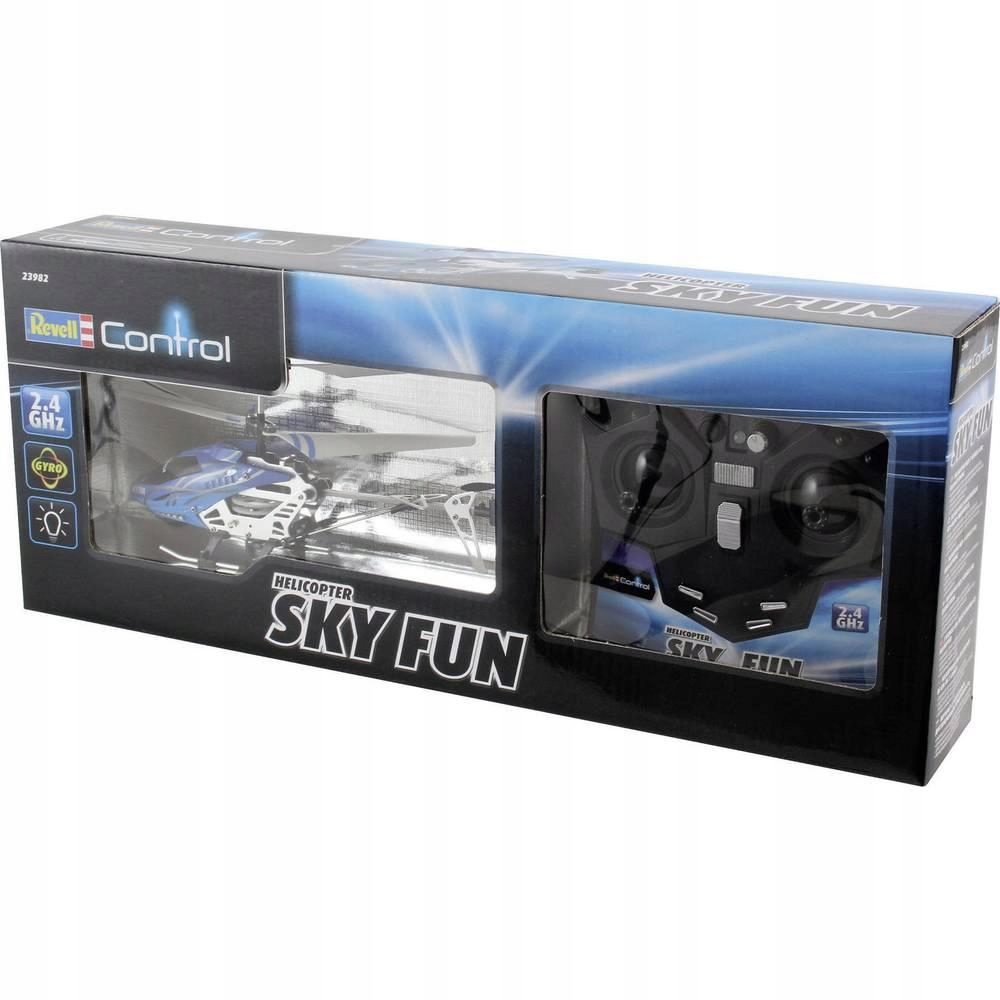Revell REVELL 23982 Helikopter na radio "Sky Fun" – Idealna zabawa dla dzieci