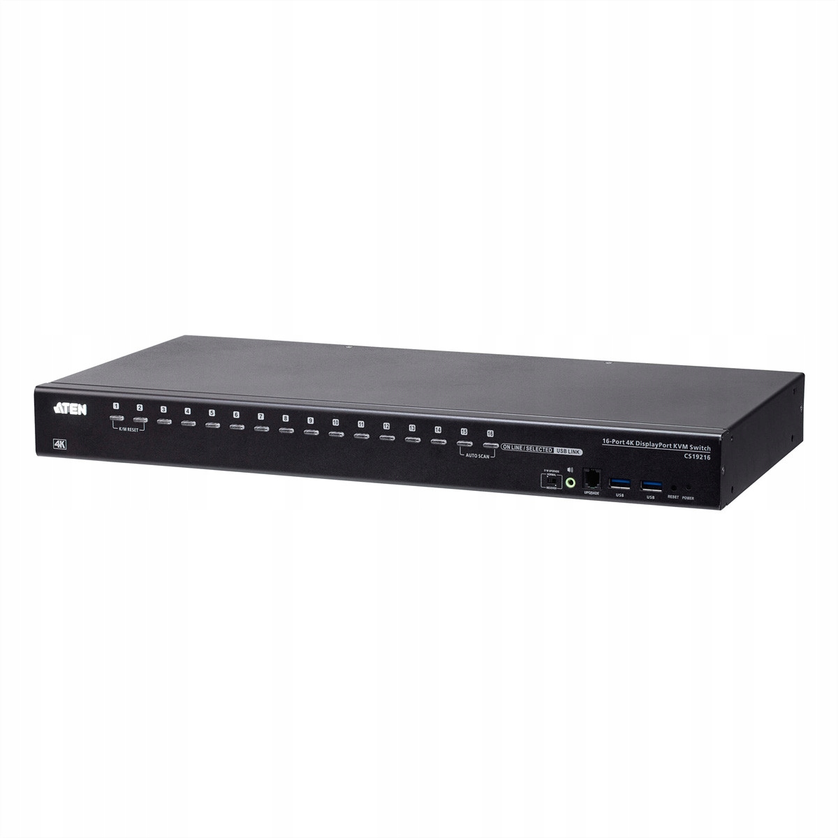 ATEN CS19216 16-portowy KVM USB 3.0 4K DisplayPort – Wydajność i kontrola w jednym