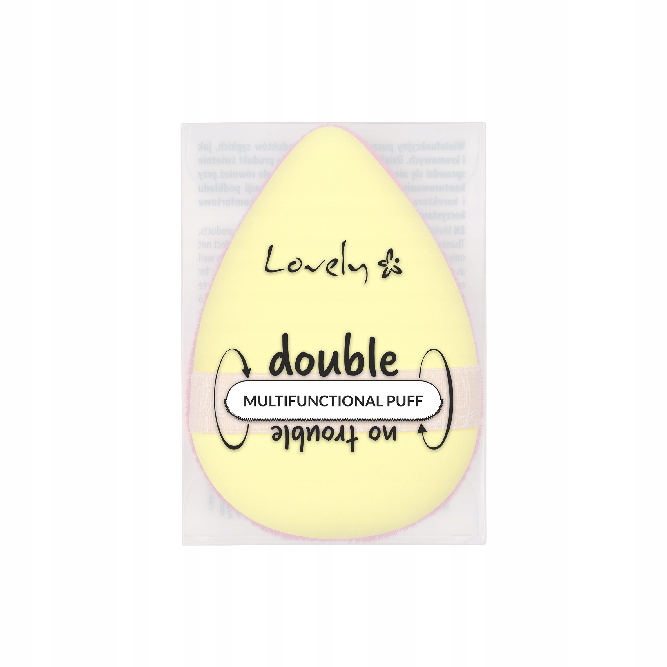 Lovely Double No Trouble Multifunctional Puff – Twój nowy sekret idealnego makijażu