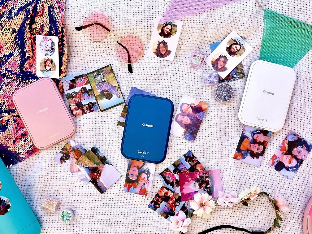 Personalizacja zdjęć z aplikacją Canon Mini Print