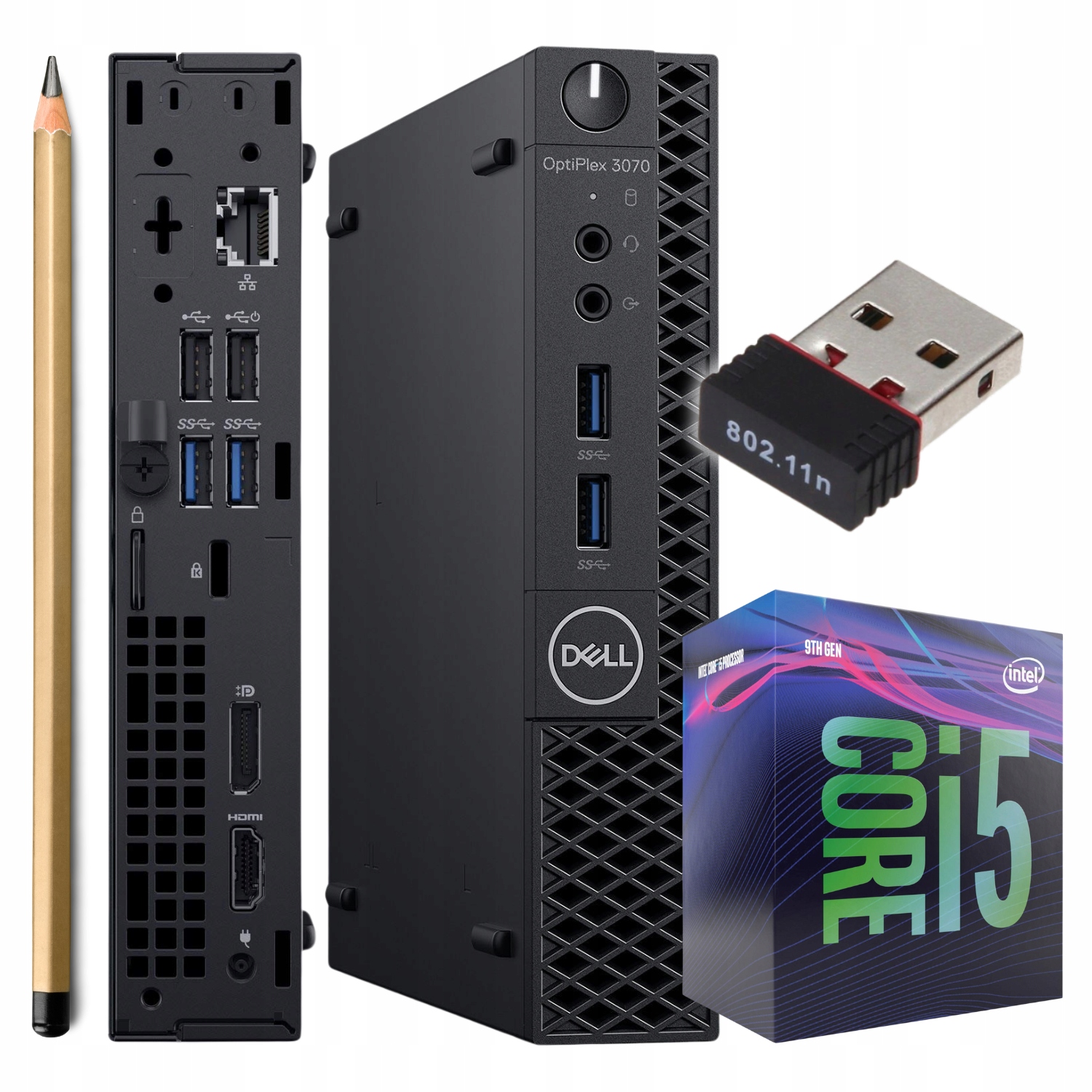 Komputer Optiplex 3070 Tiny Intel Core i5 – Wydajność w kompaktowej formie