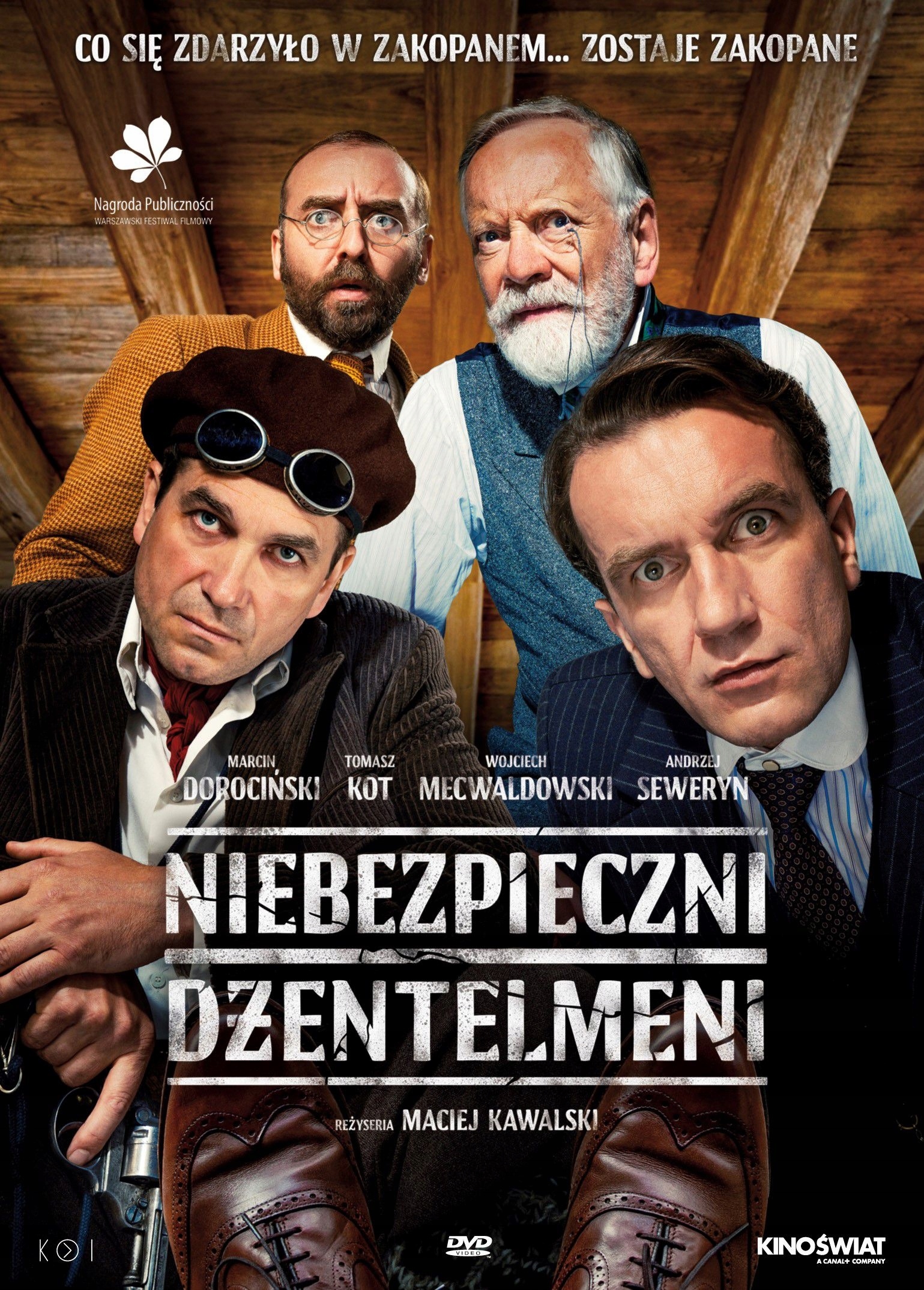 Niebezpieczni dżentelmeni DVD – Komediowy kryminał w sercu Zakopanego